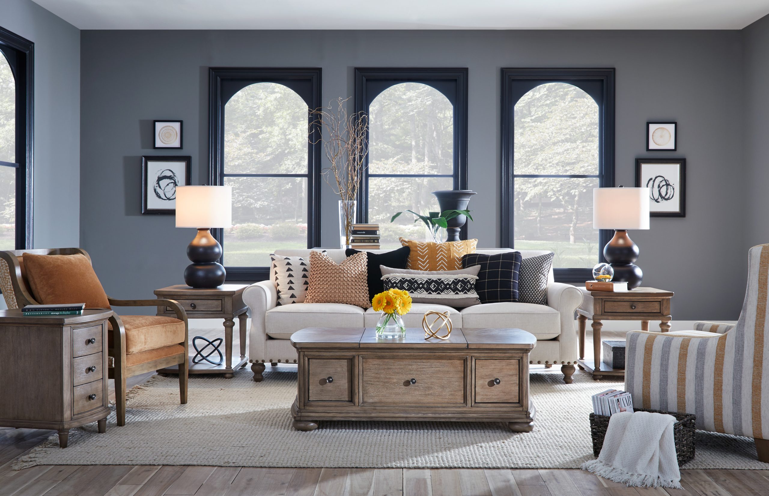 Muebles de legado para el hogar: diseño vintage, estilo elegante y decoración