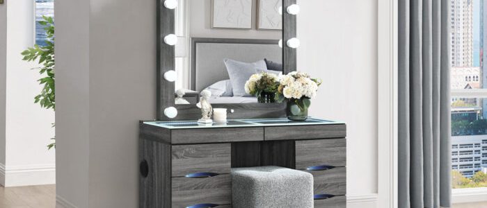 Muebles de tocador de lujo: diseños elegantes de Vanity World Furniture