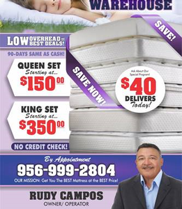Colchones en Liquidación - Rudy’s Mattress Clearance Warehouse LLC – Grandes Ofertas y Descuentos