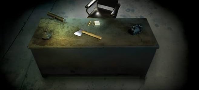 Tabla de cortar y cuchillo en acción: The Chopping Block – imagen de cocina profesional