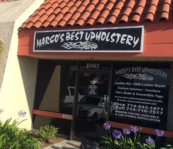 Marco’s Upholstery – Tapizado de Muebles a Medida, Diseño y Reparación de Sofás y Sillones